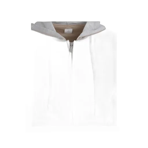 Zipper Hooded Sweatshirt
