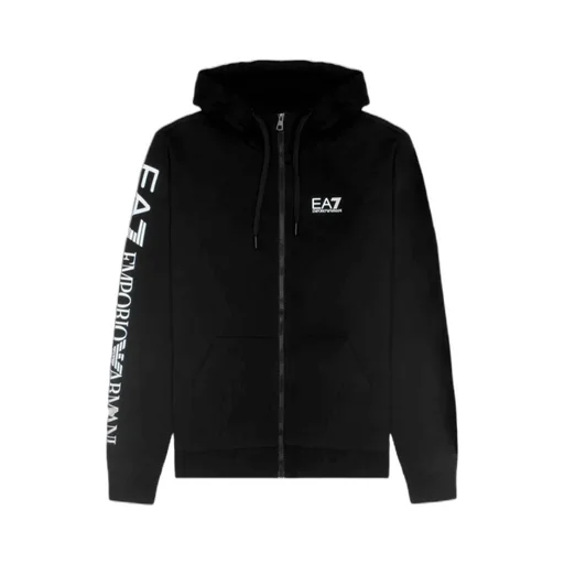 Logo-Print Zip-Up Hoodie