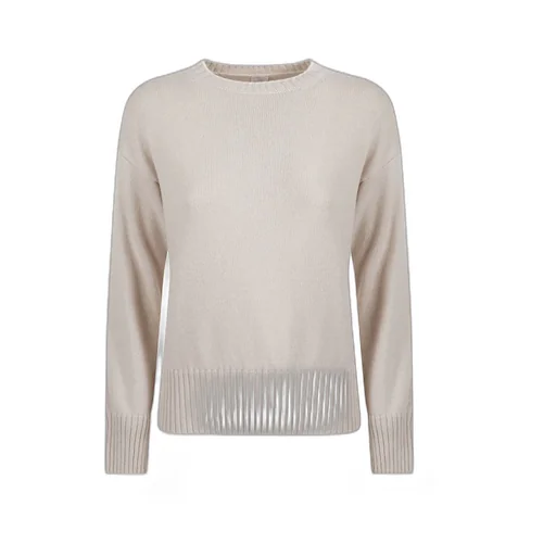 Round-Neck Knitted Sweater