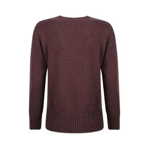 Round-Neck Knitted Sweater