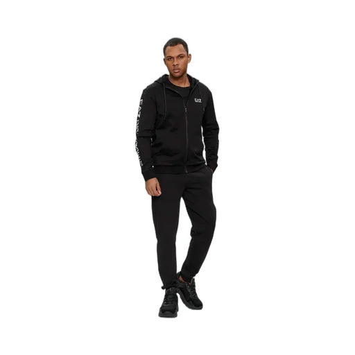 Logo-Print Zip-Up Hoodie