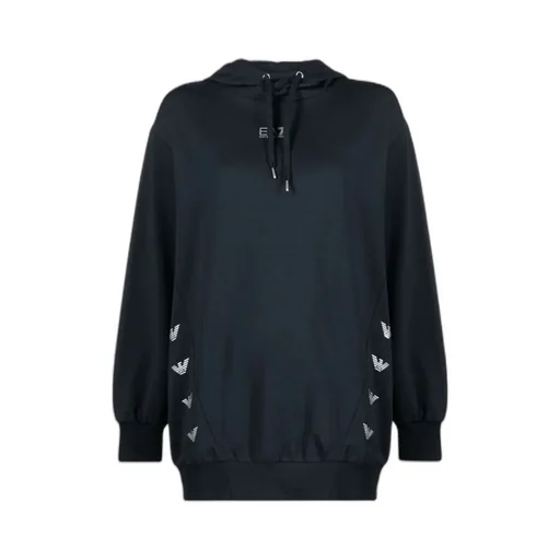 Logo-Print Drawstring Hoodie