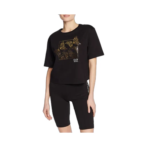 T-Shirt With Round Neck And Short Sleeves