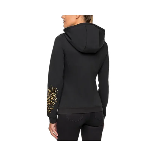 Logo Printed Hooded Sweater