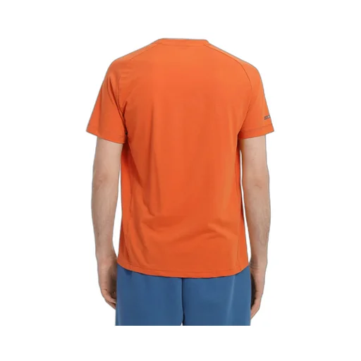 Line Logo Shoulder Collar T-Shirt