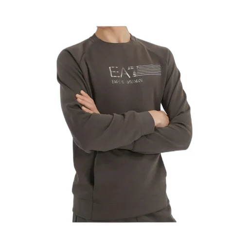 Logo Printed Round Neck Sweater
