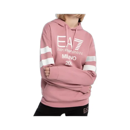 Logo Printed Hooded Sweater