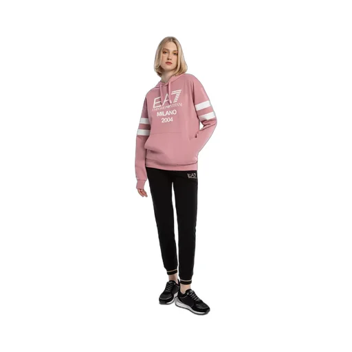 Logo Printed Hooded Sweater