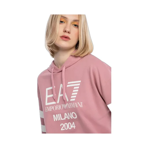 Logo Printed Hooded Sweater