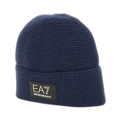 Logo-Patch Wool-Blend Beanie