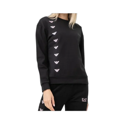 Round Collar Logo Sweater
