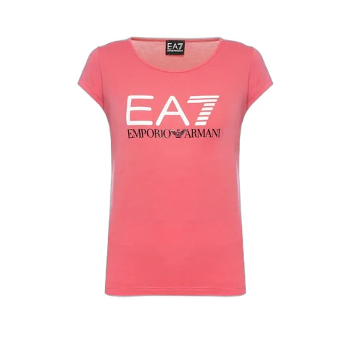 Round Collar Logo T-Shirt