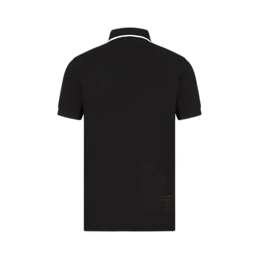Logo Patch Cotton Polo Shirt