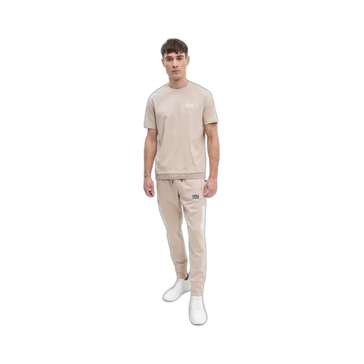 Logo Patch Round-Necked T-Shirt