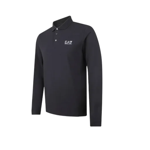 Logo Long-Sleeved Polo Shirt