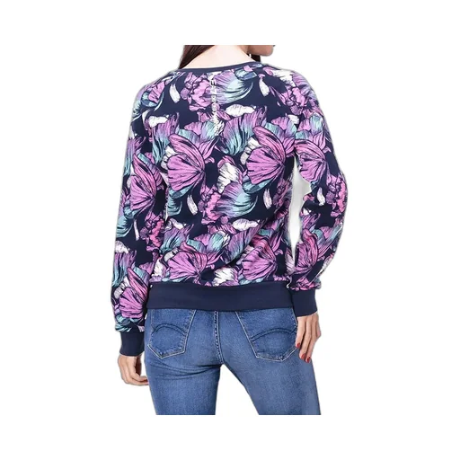 Round Neck Print Sweater