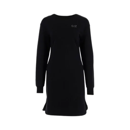 Round Neck Long-Sleeved Dress