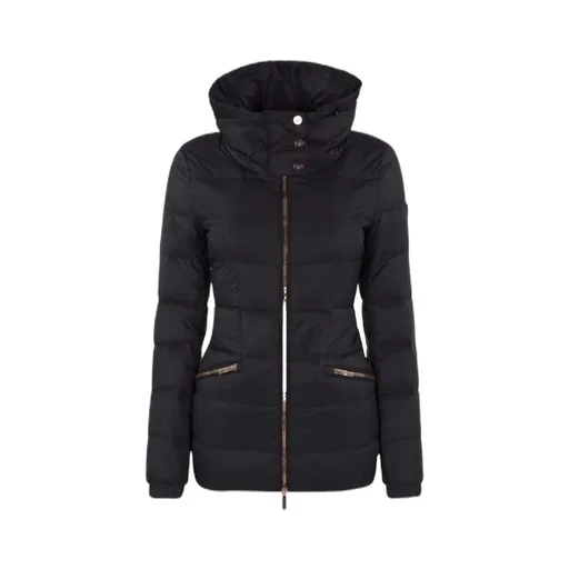 Logo Hooded Down Jacket