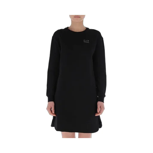 Round Neck Long-Sleeved Dress