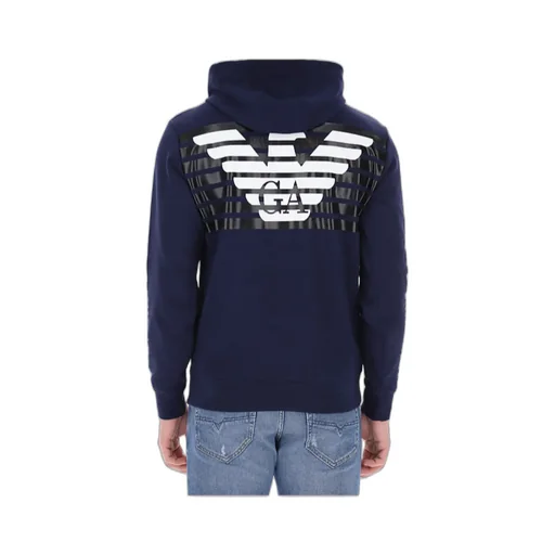 Logo-Print Drawstring Hoodie