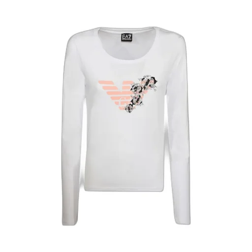 T-Shirt With Round Neck And Long Sleeves
