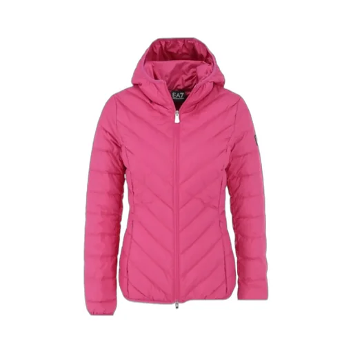 Logo Hooded Down Jacket