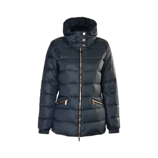 Logo Hooded Down Jacket