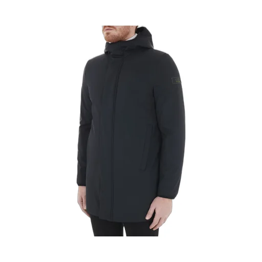 Logo Hooded Cotton-Padded Jacket