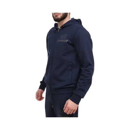 Logo And Hooded Casual Jacket