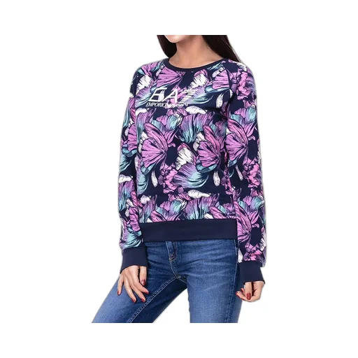 Round Neck Print Sweater