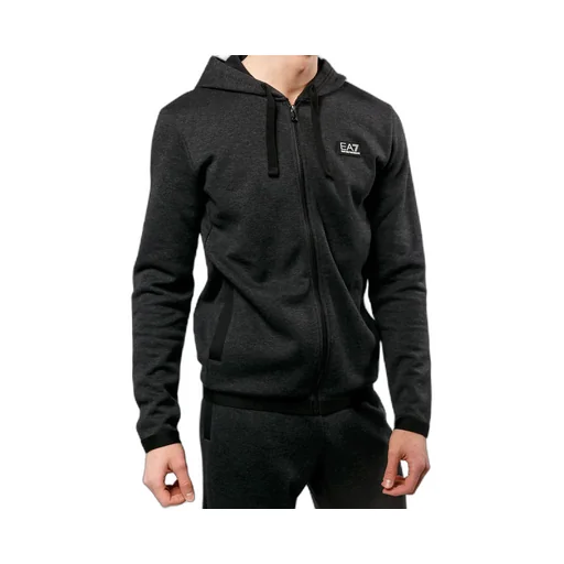Logo Hooded Casual Coat