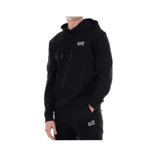 Logo-Print Drawstring Hoodie