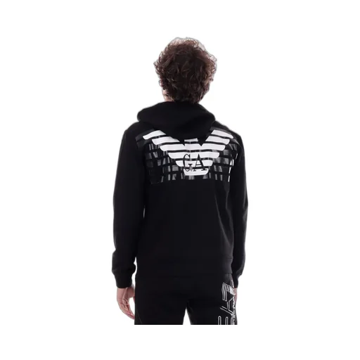 Logo-Print Drawstring Hoodie