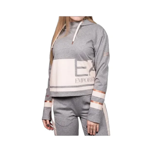 Logo Color Hooded Sweater