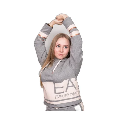 Logo Color Hooded Sweater