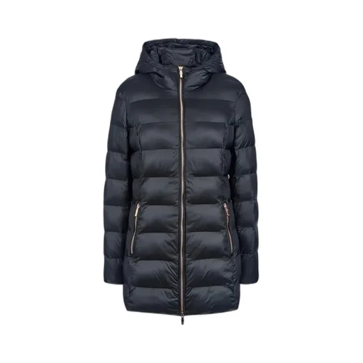 Quilted Hooded Down Jacket