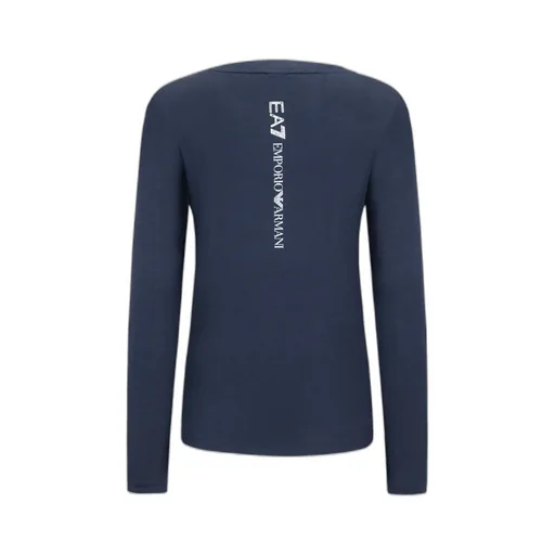 T-Shirt With Round Neck And Long Sleeves