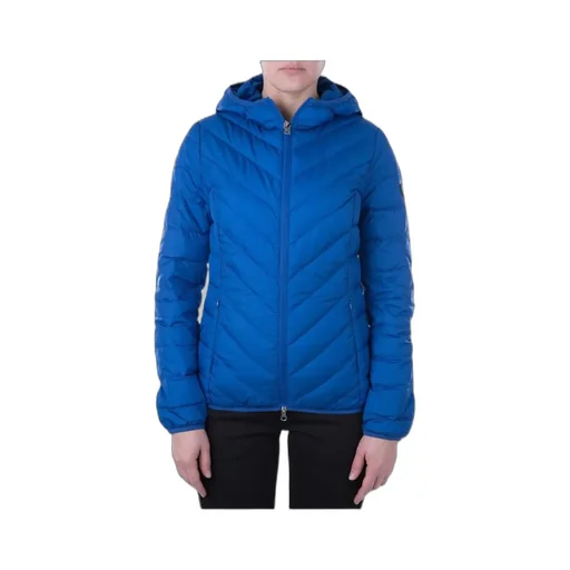 Logo Hooded Down Jacket
