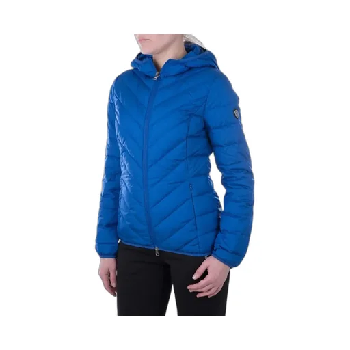 Logo Hooded Down Jacket