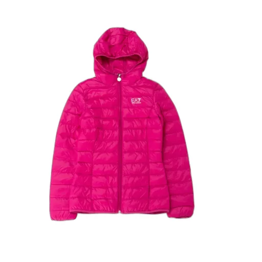 Logo Quilted Down Jacket