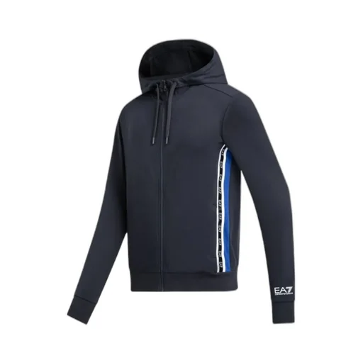 Logo Hooded Casual Jacket