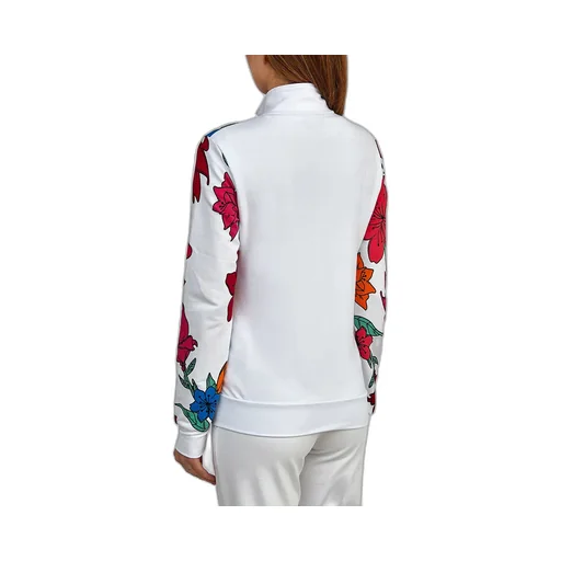 Floral Print Track Jacket
