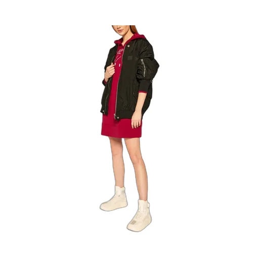 Logo Hooded Dress