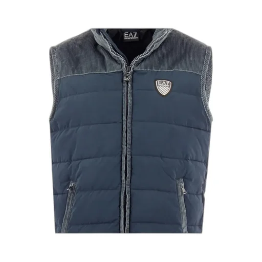 Logo Sleeveless Down Jacket