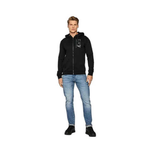 Logo Hooded Casual Jacket