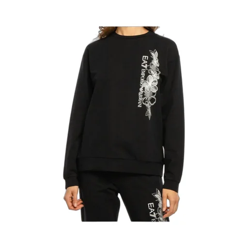 Floral-Print Cotton Sweatshirt