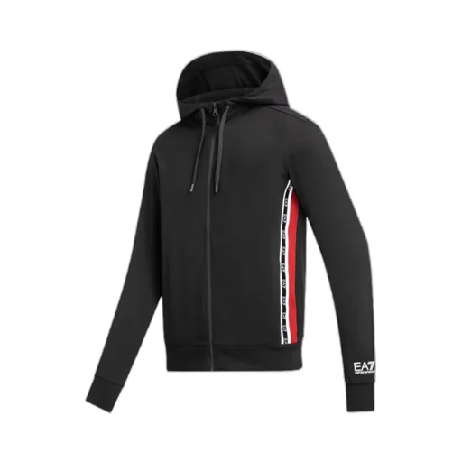 Logo Hooded Casual Jacket