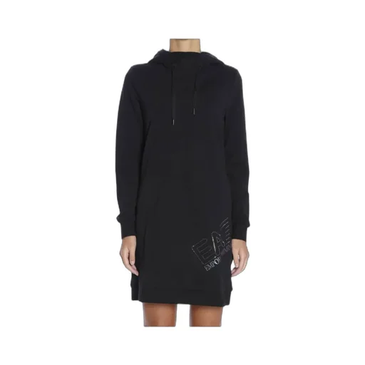 Hooded Long-Sleeved Dress