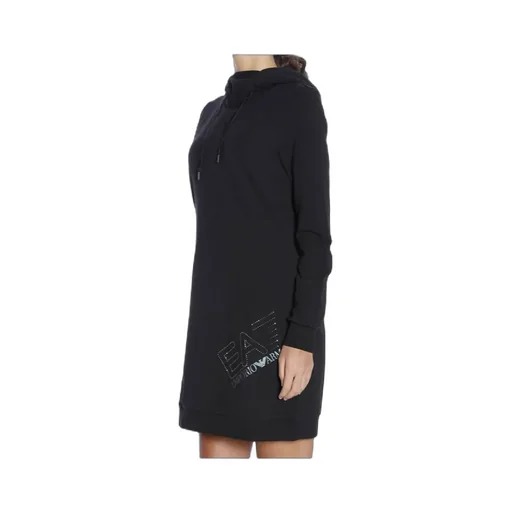 Hooded Long-Sleeved Dress