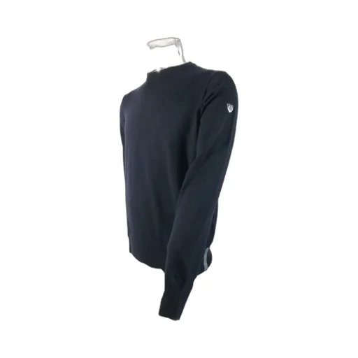 Round-Collar And Long-Sleeved Sweater